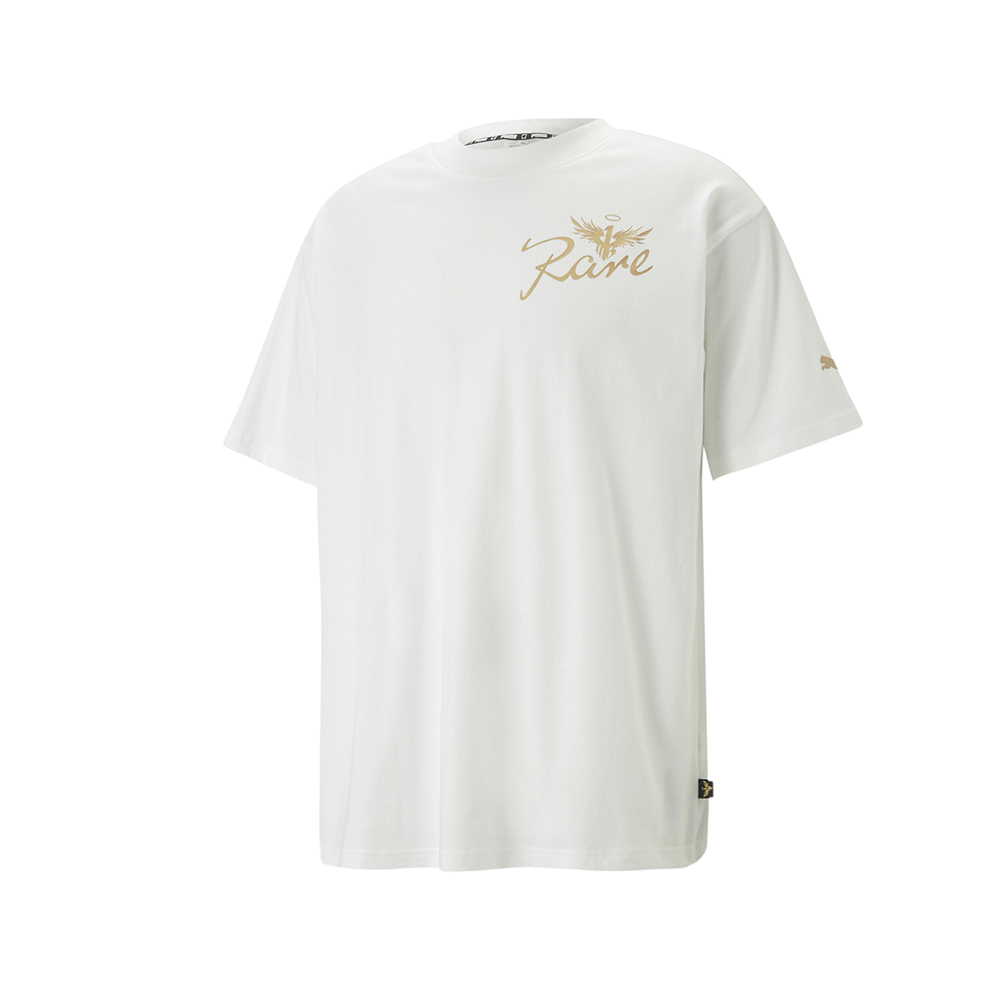 PUMA Melo Boxy Graphic Crew Neck Short Sleeve T-Shirt
