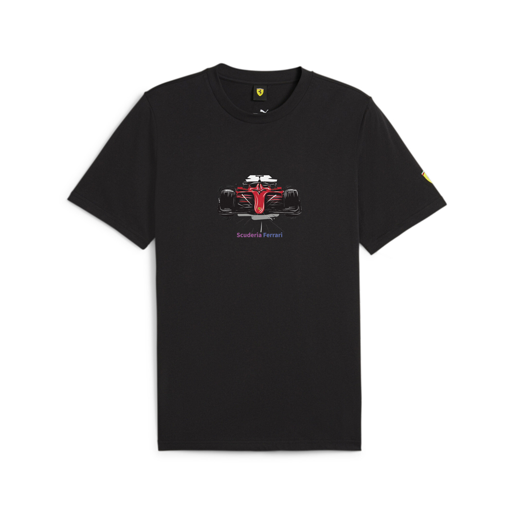 PUMA Scuderia Ferrari Race Graphic Crew Neck Short Sleeve T-Shirt