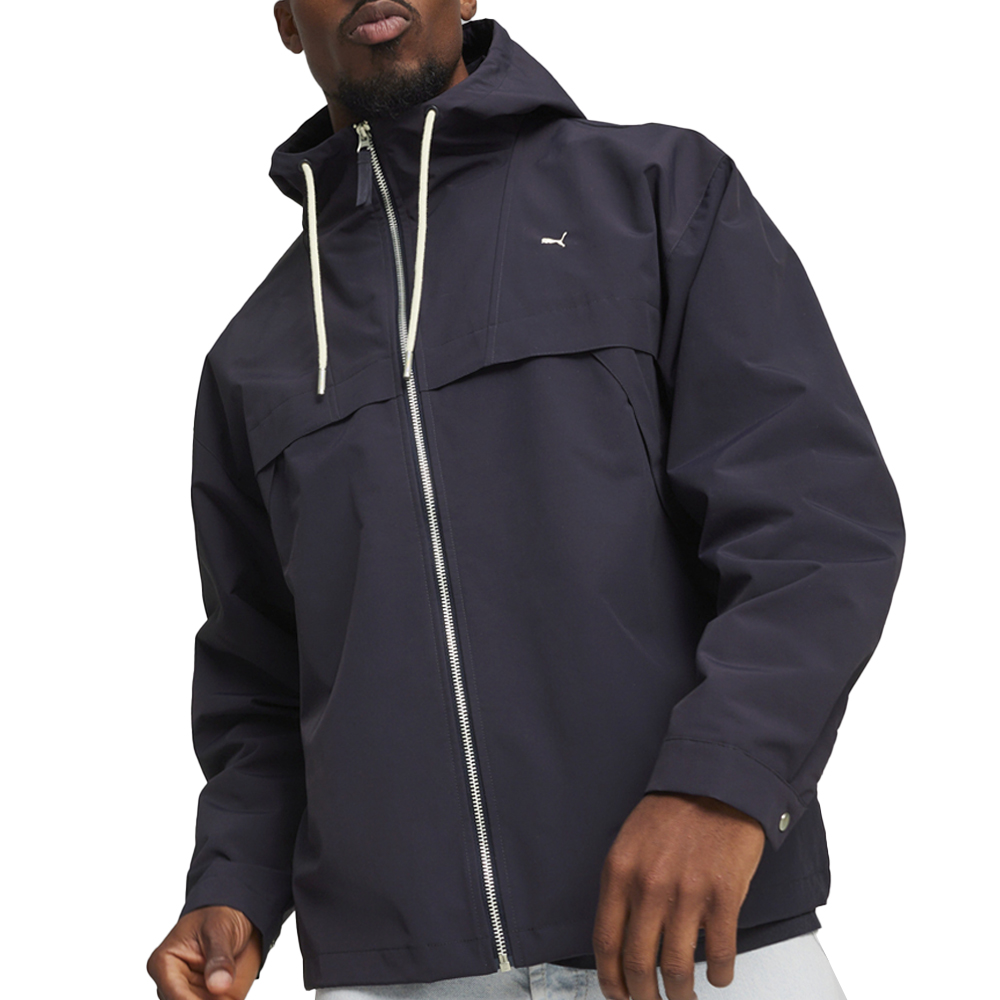 PUMA Mmq Full Zip Jacket Mens Size L Casual Athletic Outerwear