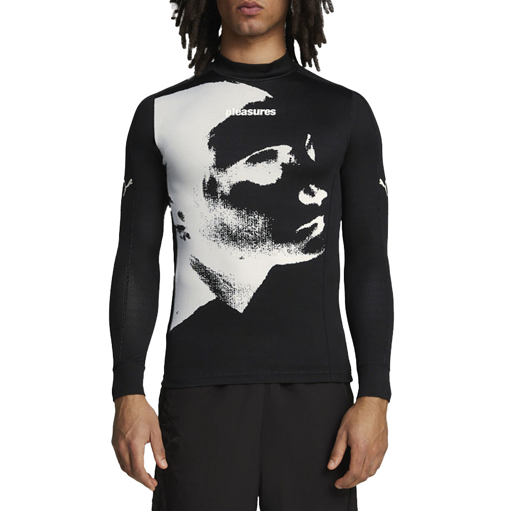 Puma x Pleasures Mens Base Layer LS Tee – Extra Butter