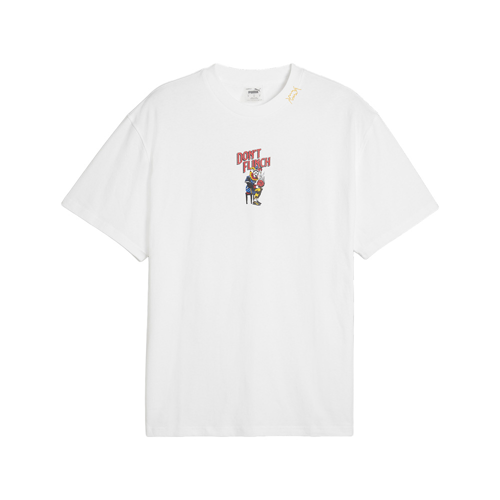 PUMA The Joker Graphic Crew Neck Short Sleeve T-Shirt