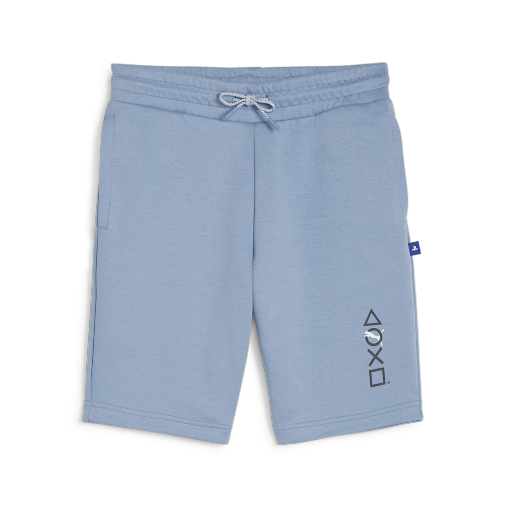 PUMA Playstation Drawstring Shorts Youth Boys Blue Casual Athletic