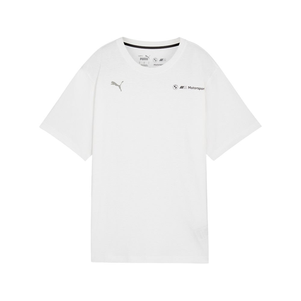 PUMA BMW M Motorsport Essentials Logo Crew Neck Short Sleeve T-Shirt