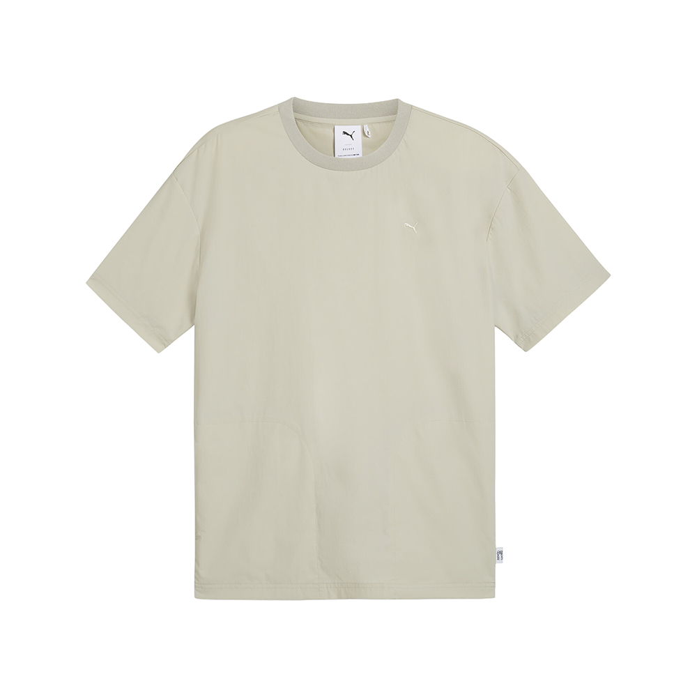 PUMA MMQ Sport Woven Crew Neck Short Sleeve T-Shirt