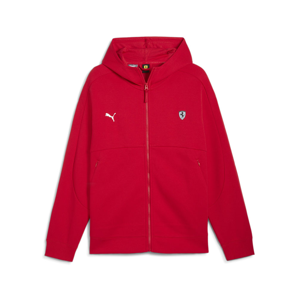 PUMA Scuderia Ferrari Men's Motorsport Jacket in Red, Size M
