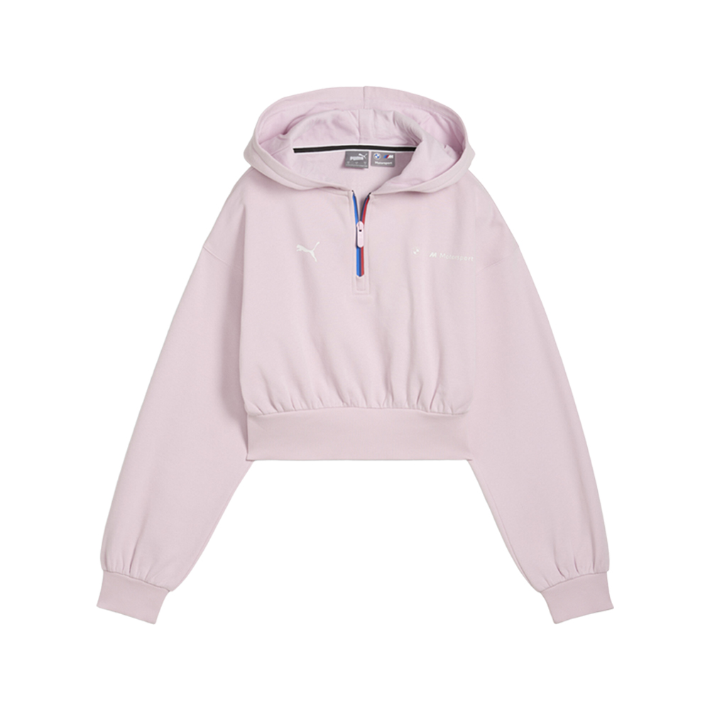 PUMA BMW M Motorsport Essentials Half Zip Pullover Hoodie