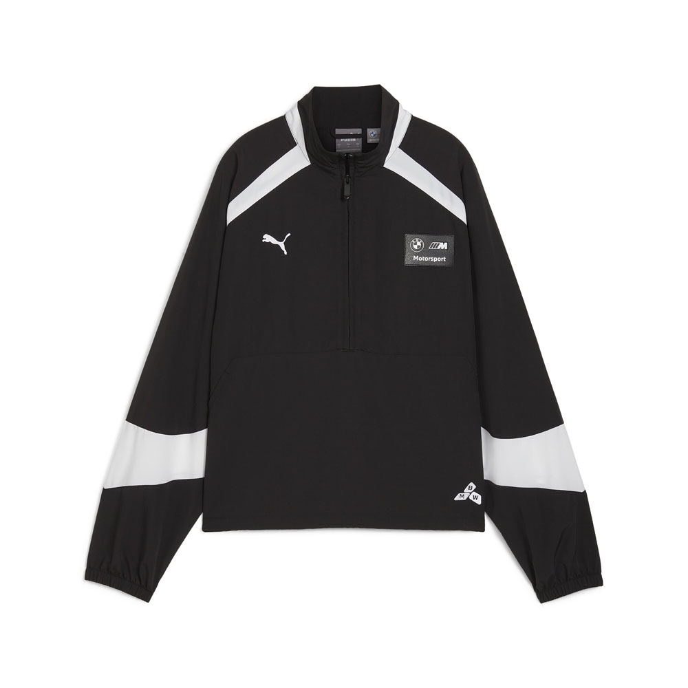 PUMA BMW M Motorsport Statement Woven Anorak Full Zip Jacket