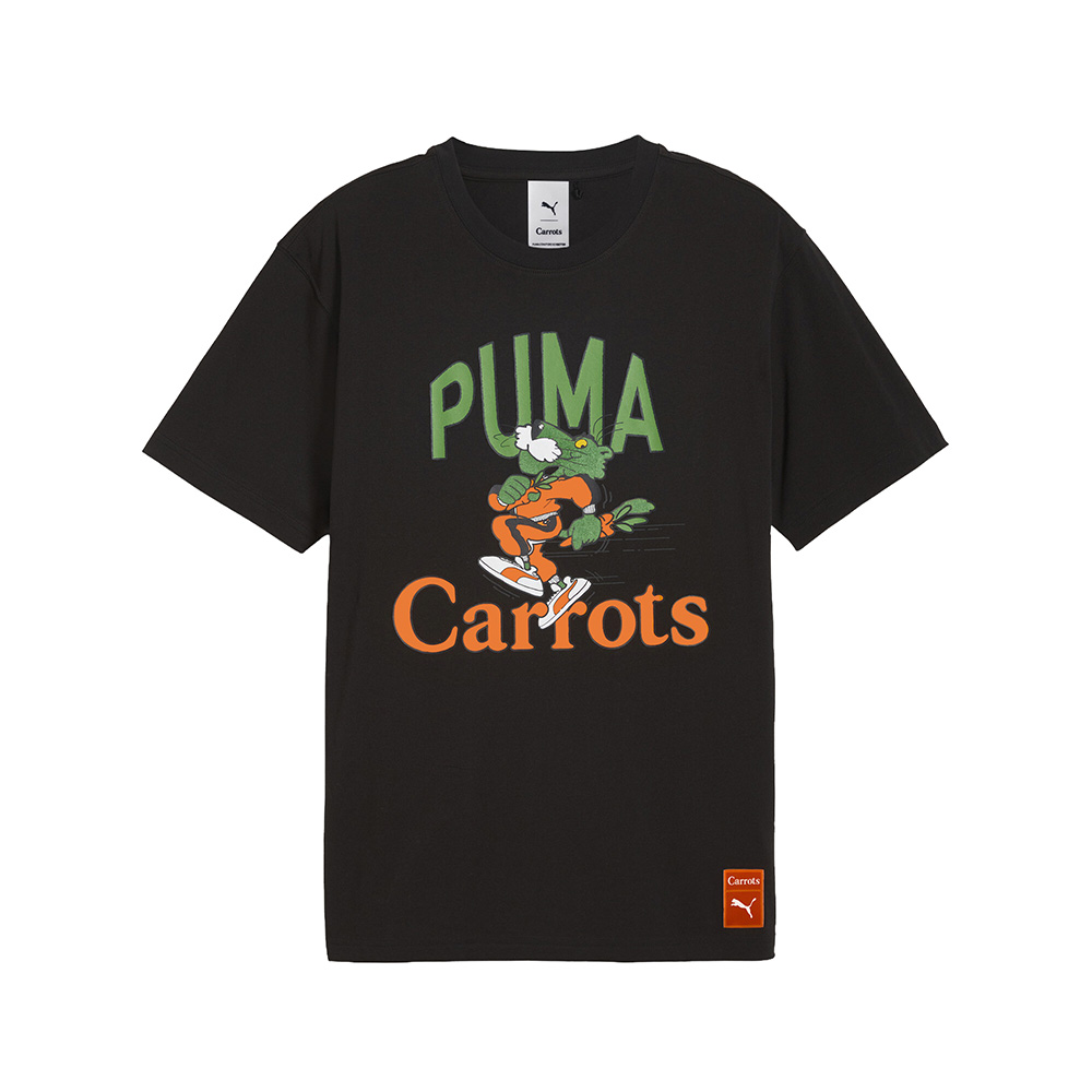 PUMA PUMA X CARROTS Graphic Crew Neck Short Sleeve T-Shirt