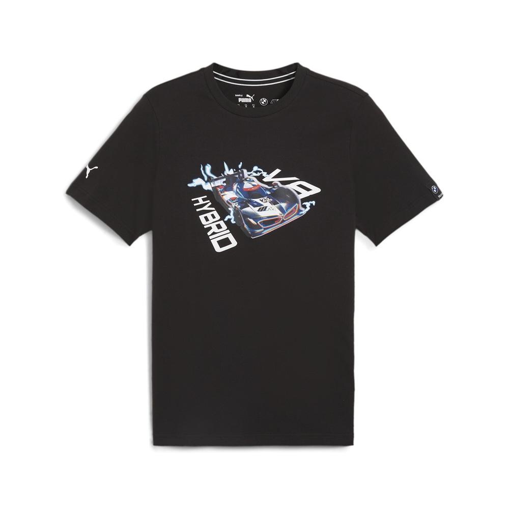 PUMA BMW M Motorsport Car Graphic Crew Neck Short Sleeve T-Shirt