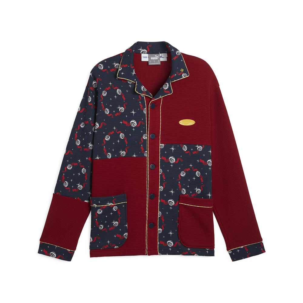 PUMA PUMA HOOPS X POLAR EXPRESS Pajama Button Up Shirt