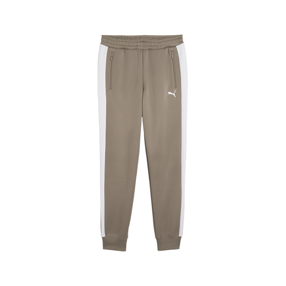 PUMA T7 Men's Track Pants in Beige, Size L