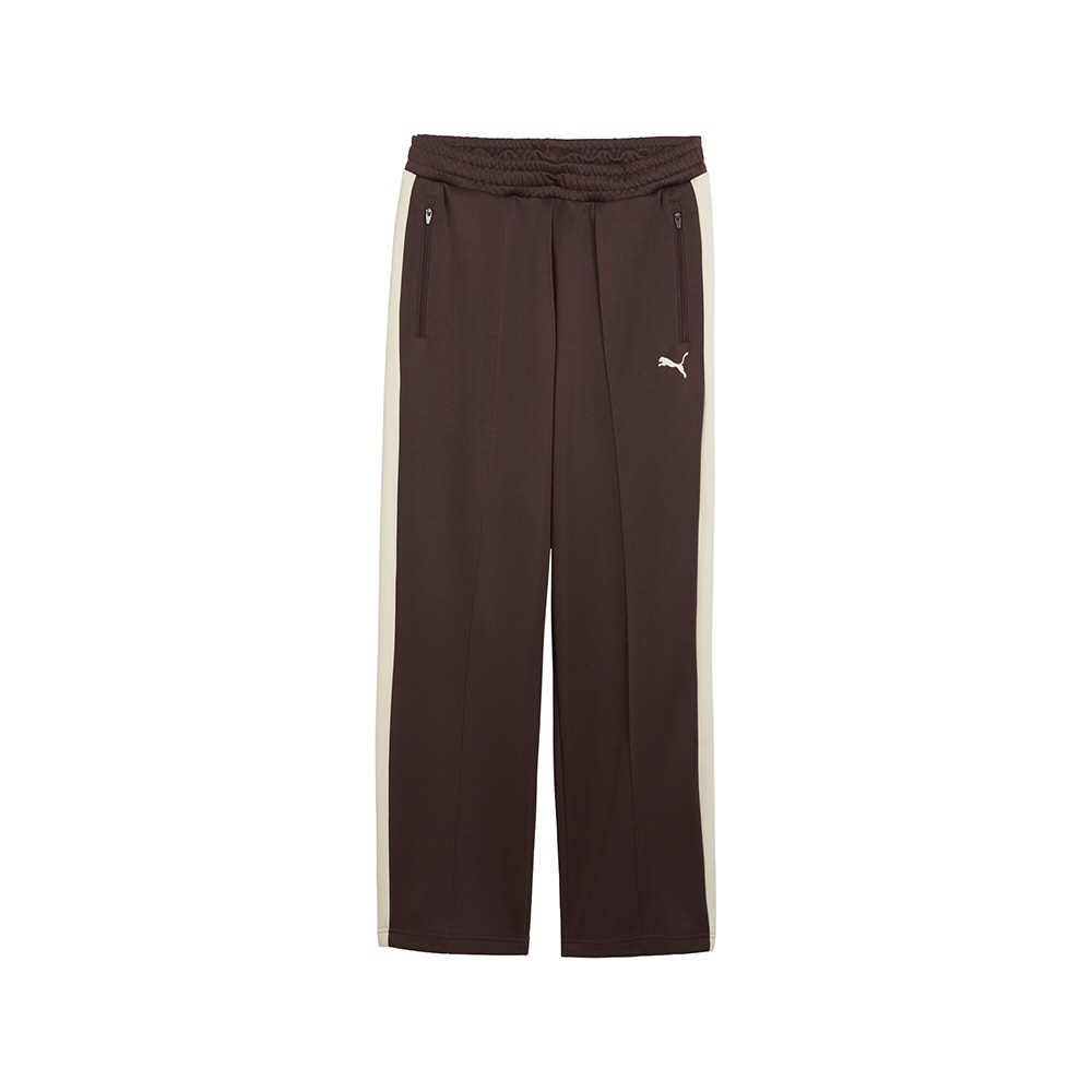 PUMA T7 Men's Relaxed Track Pants in Brown, Size M