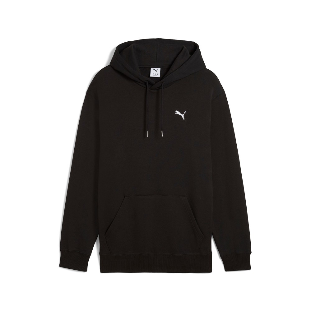 PUMA Wardrobe Essentials Men's Hoodie in Black, Size L