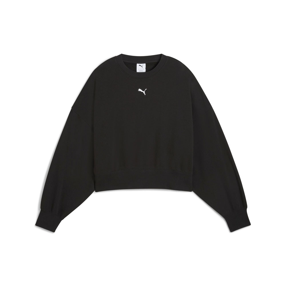 PUMA Wardrobe Essentials Oversized Crew Neck Sweatshirt