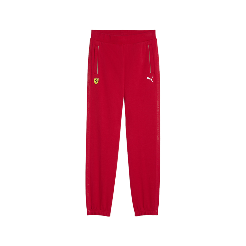 PUMA Scuderia Ferrari Men's Sweatpants in Red, Size XXL