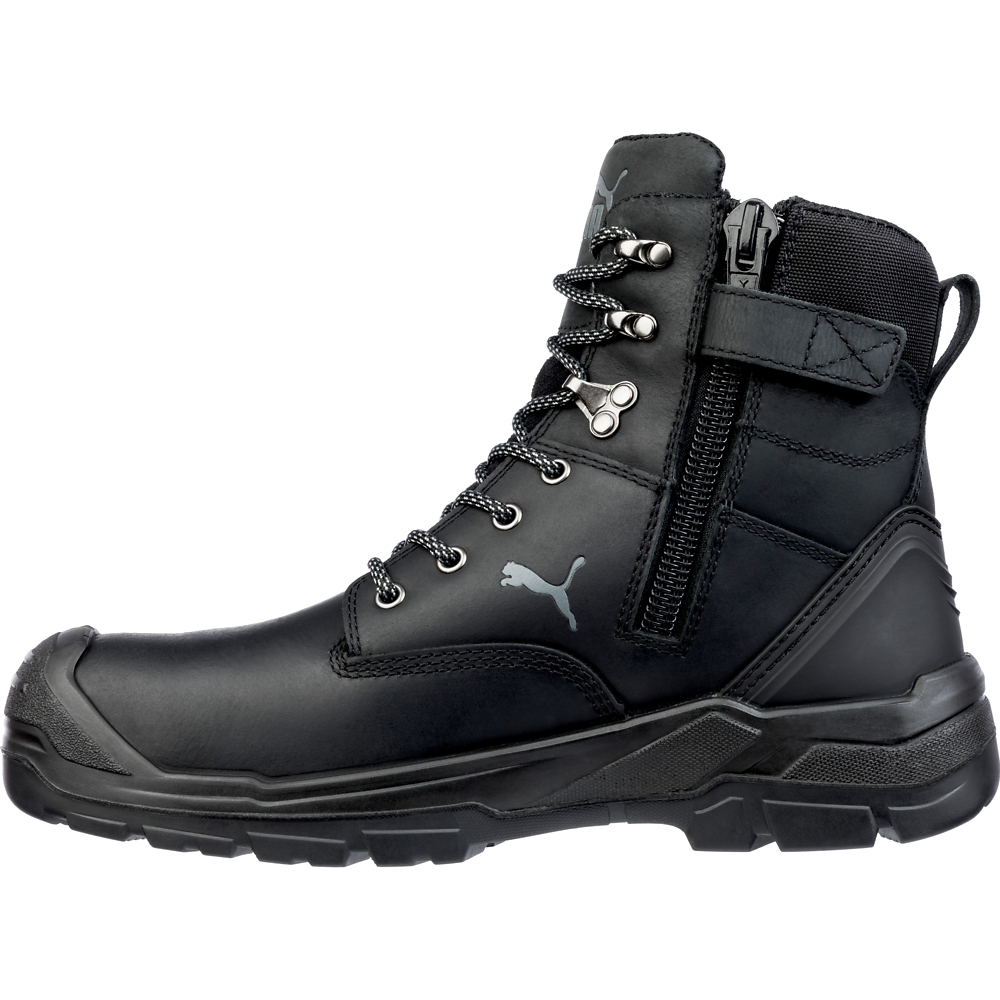 Puma Safety Conquest Zip 7 Inch Electrical Composite Toe Work Herren schwarz 63073 - Bild 2 von 7