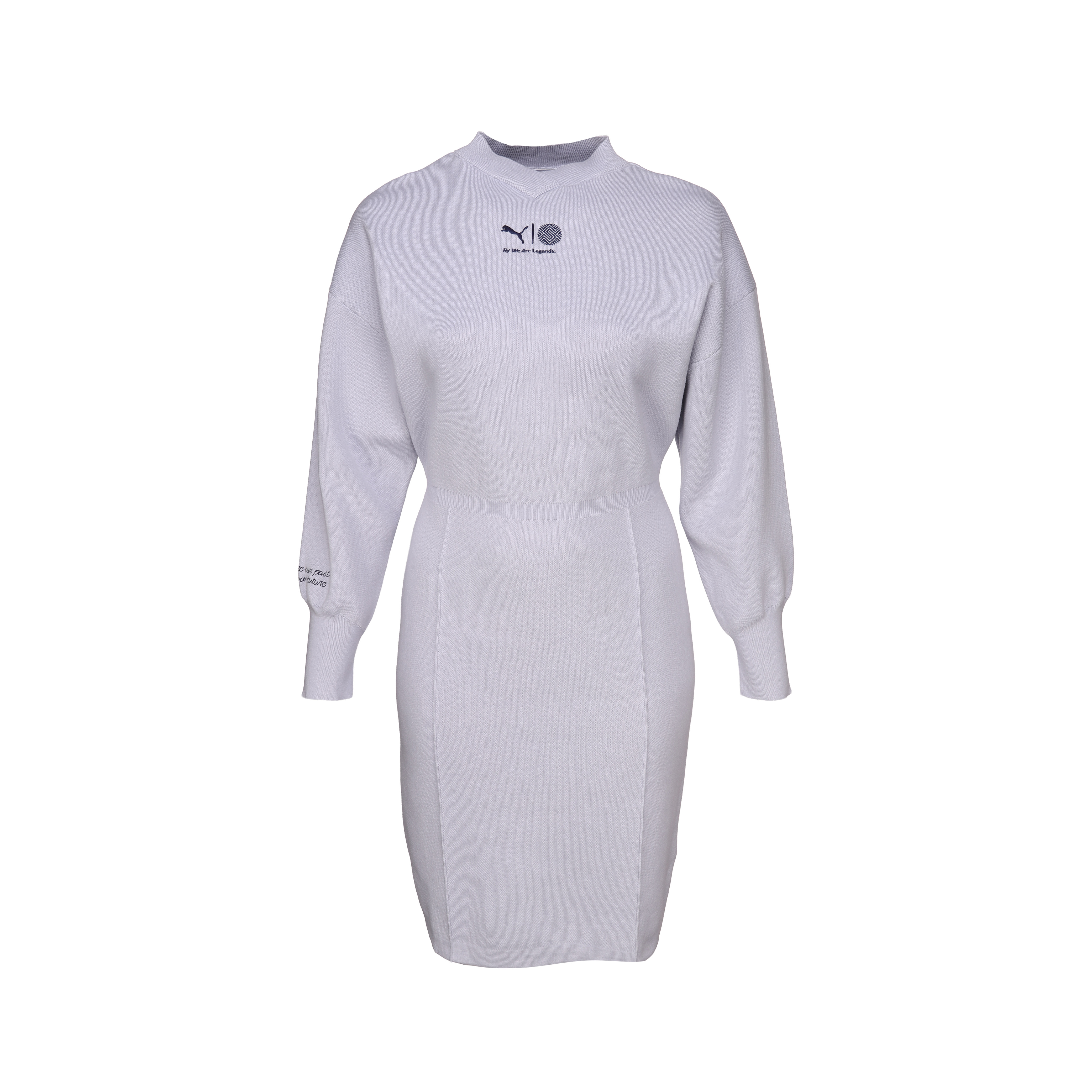 PUMA PUMA X SCHOMBURG Sweater Long Sleeve Midi Dress