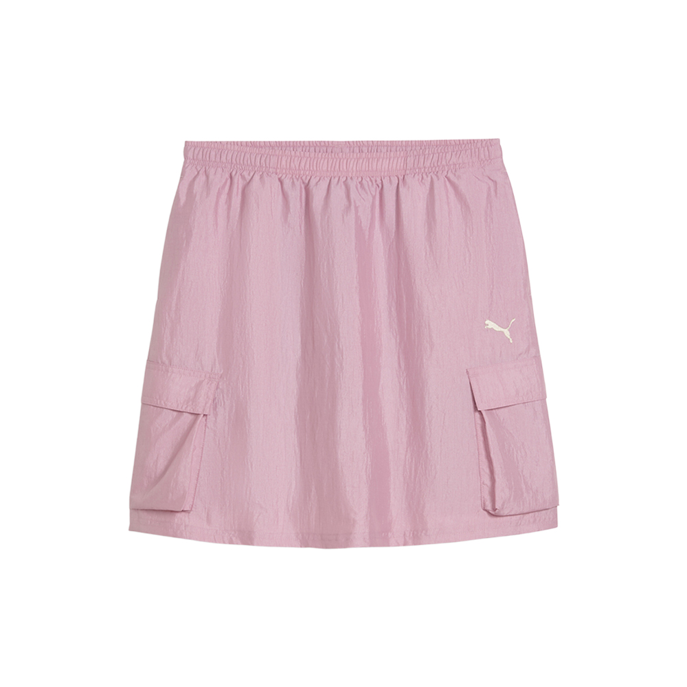 PUMA Bowtique Midi Woven Cargo Skirt (Youth)