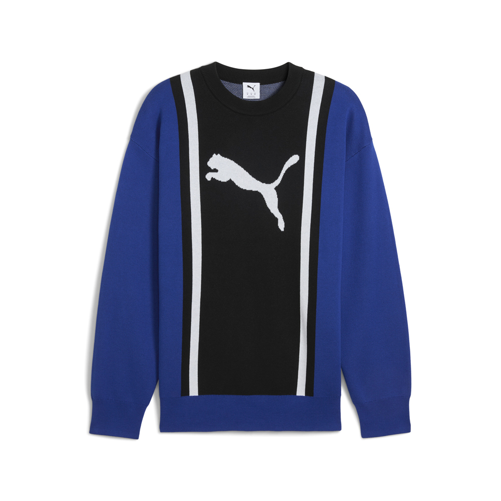 PUMA Future Archive Relaxed Knitted Crew Neck Sweater