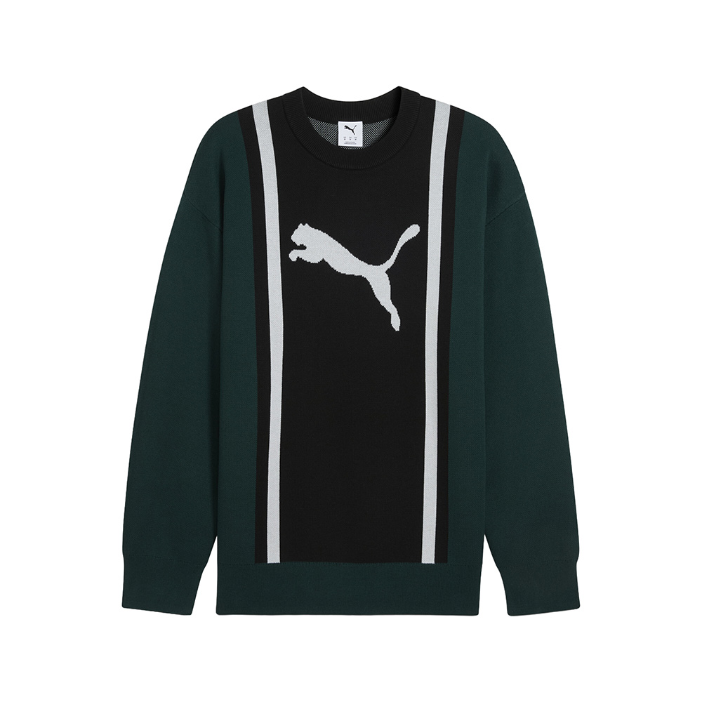 PUMA Future Archive Relaxed Knitted Crew Neck Sweater