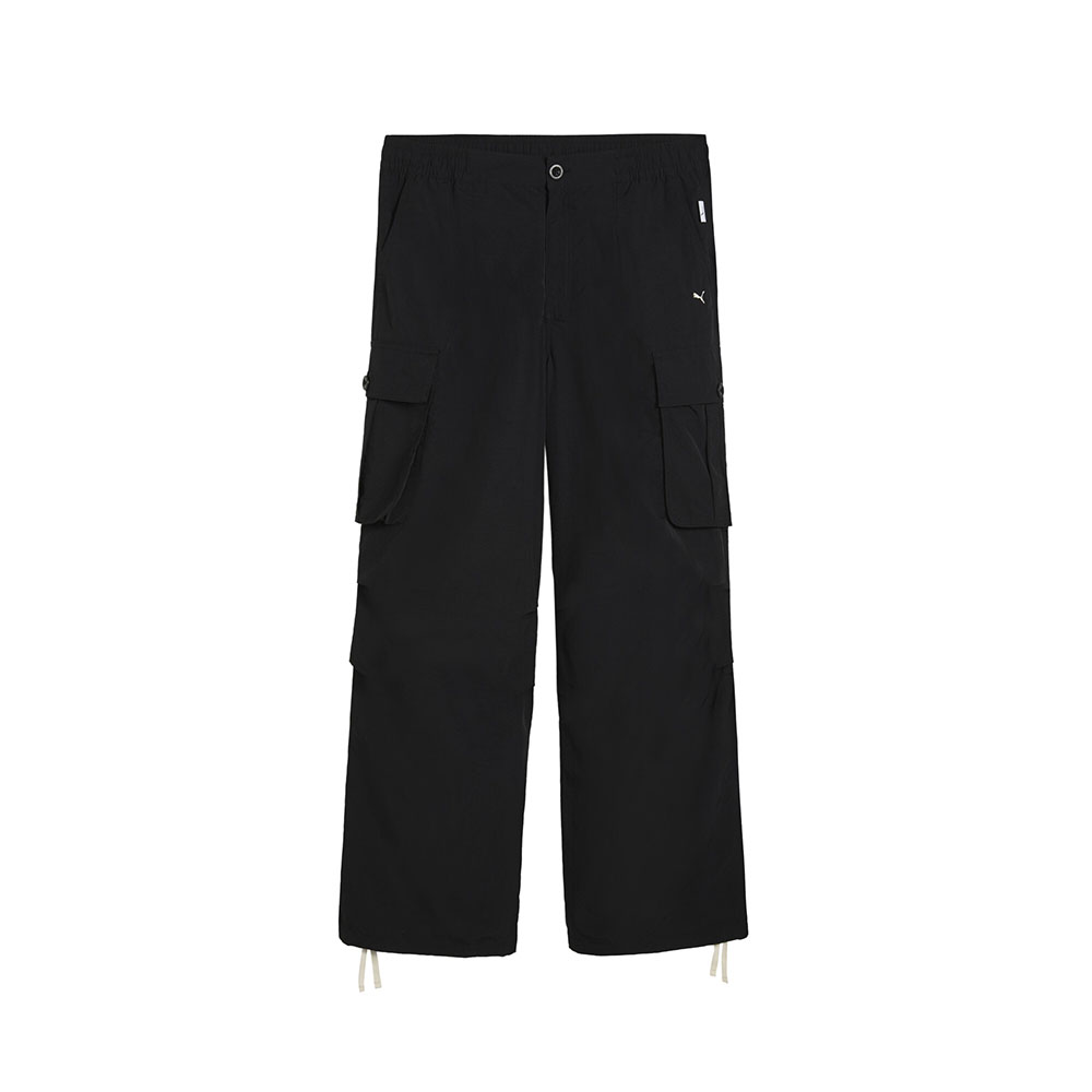 PUMA Mmq Cordura Cargo Pants Mens Black Casual Athletic Bottoms
