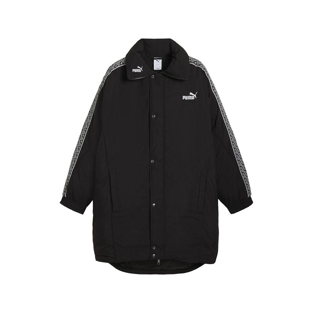 PUMA King Men's Oversized Puffer Jacket in Black, Size L