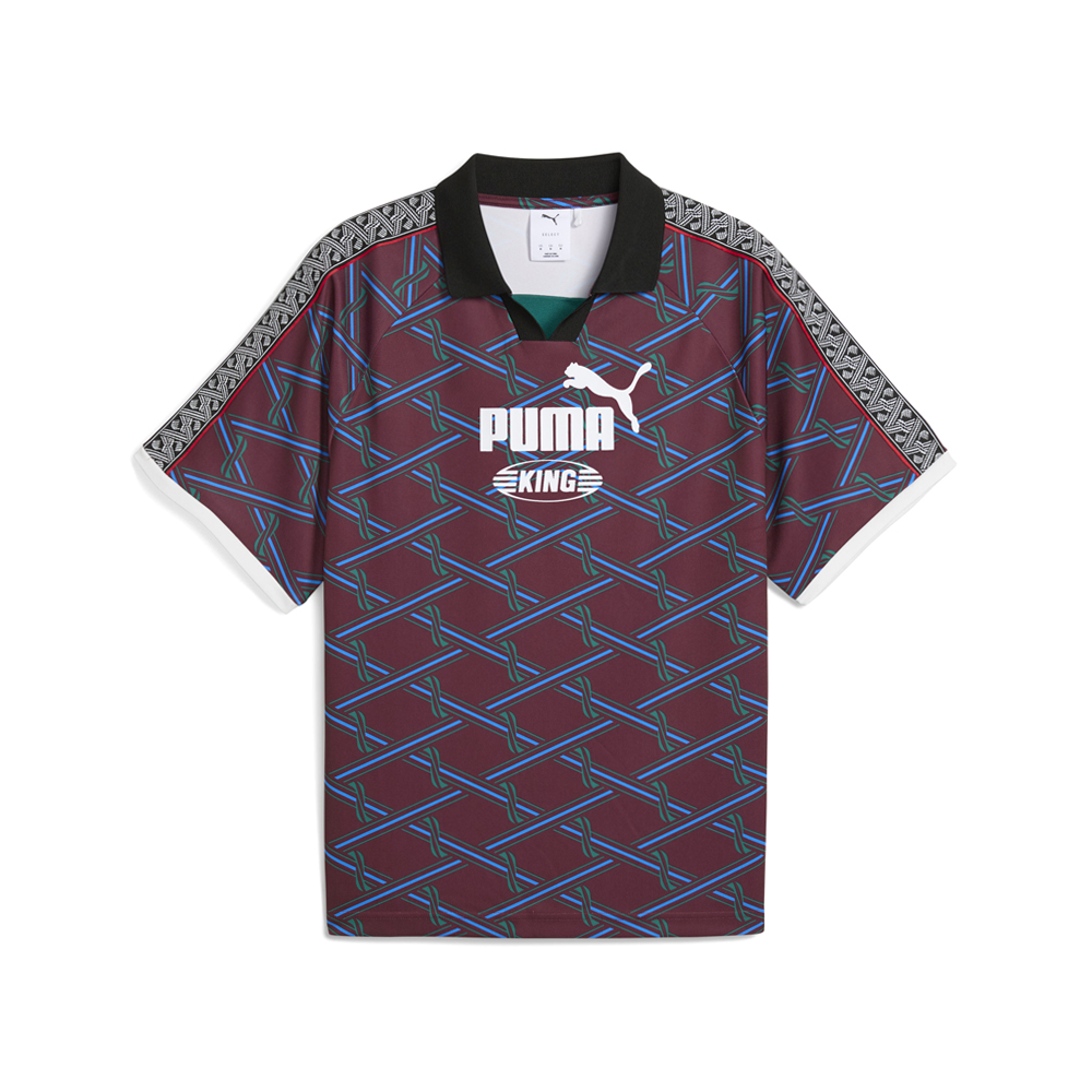 PUMA King Collared Short Sleeve Soccer Jersey