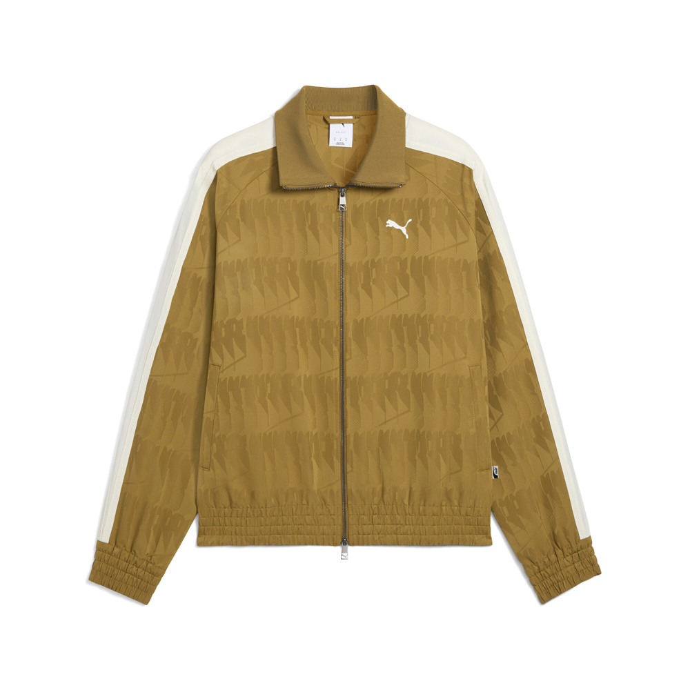 PUMA The NeverWorn VI T7 Men's Track Jacket in Brown, Size S
