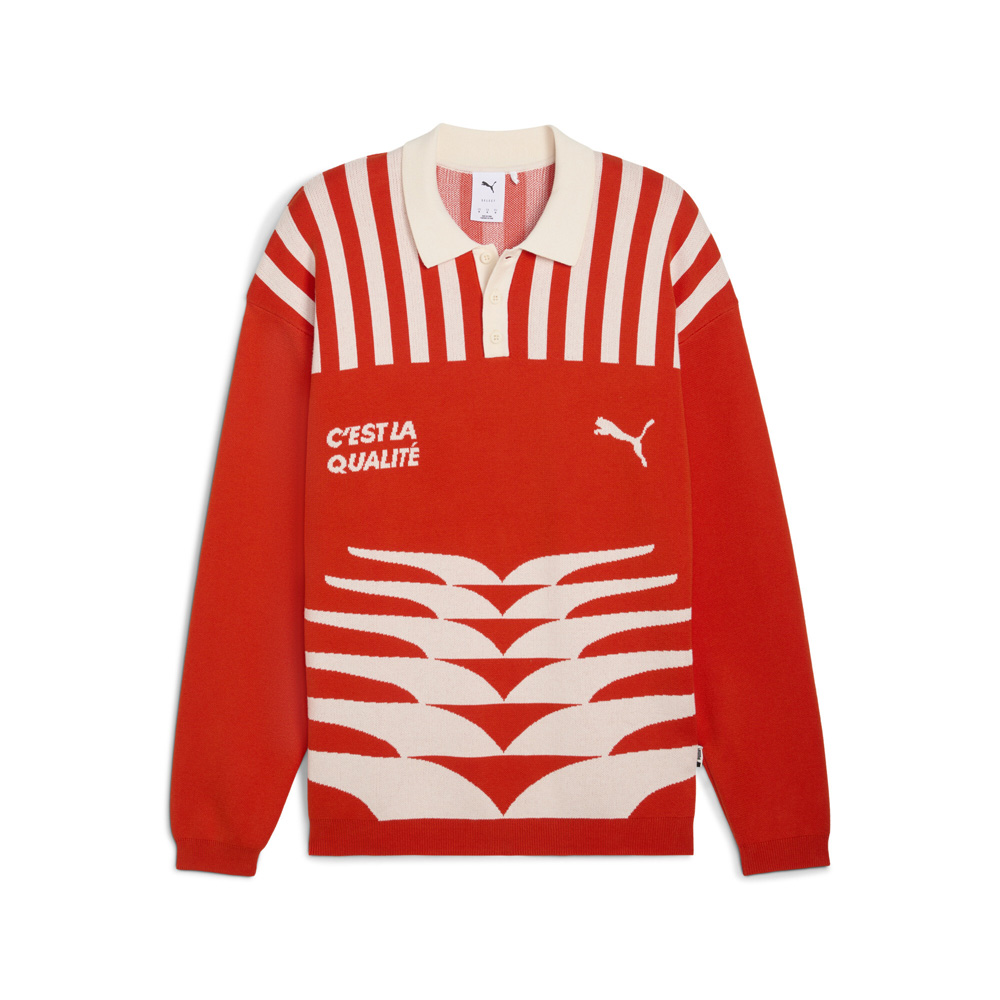 PUMA The Neverworn VI Knit Crew Neck Long Sleeve Sweater