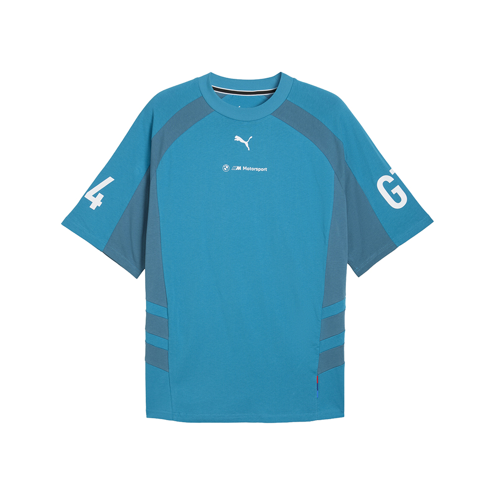 PUMA BMW M Motorsport Lifestyle Crew Neck Long Sleeve T-Shirt