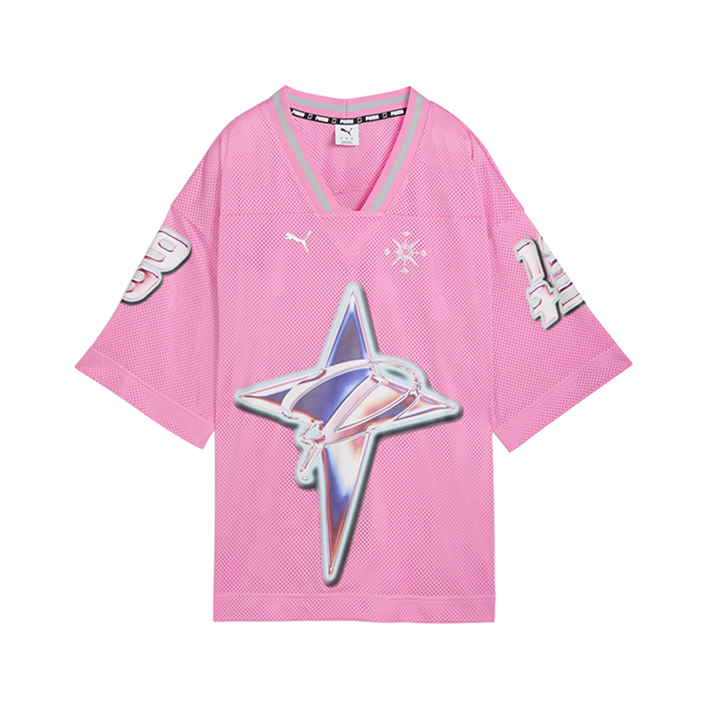 PUMA Shooting Stars V Neck Short Sleeve Jersey