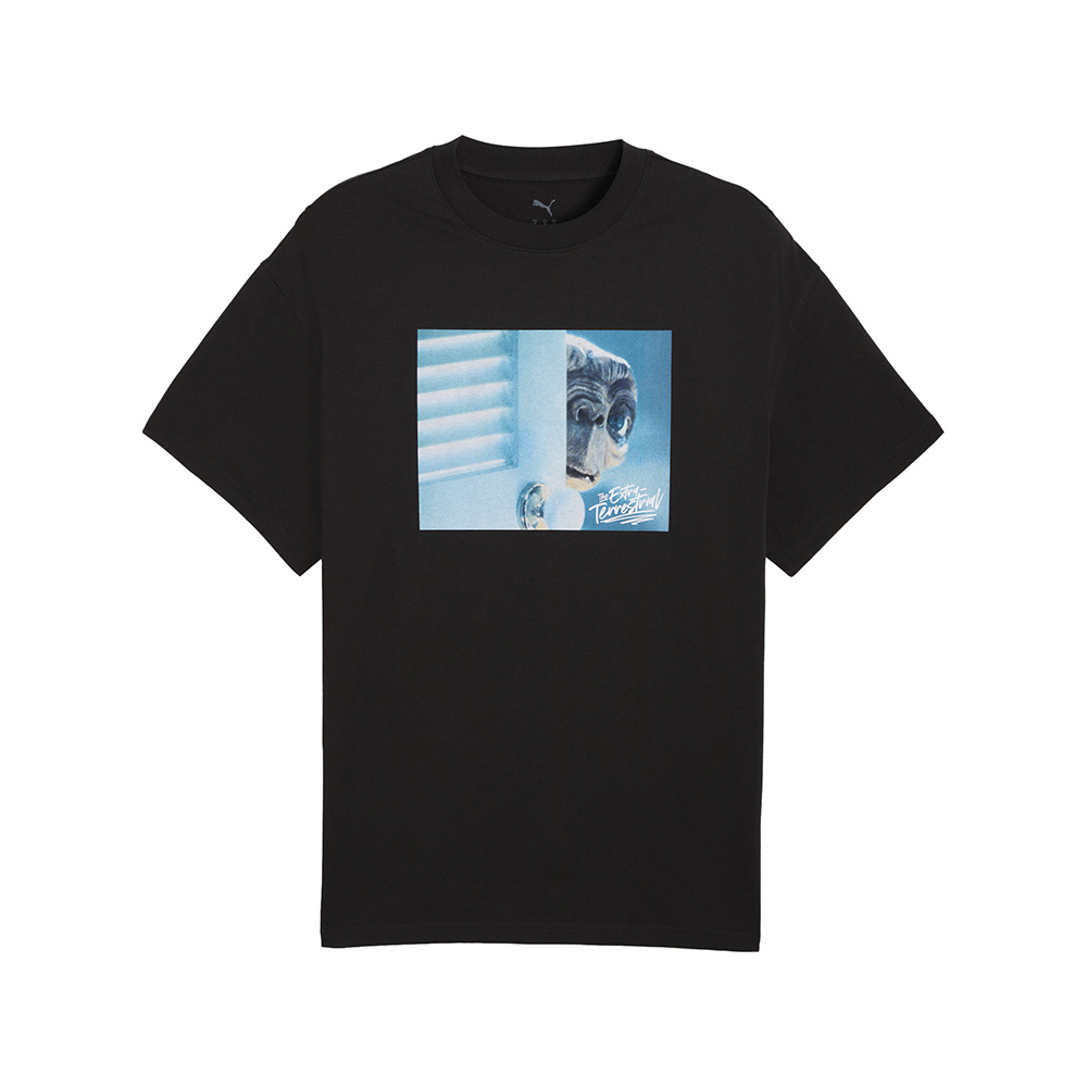 PUMA PUMA HOOPS X E.T. Graphic Crew Neck Short Sleeve T-Shirt