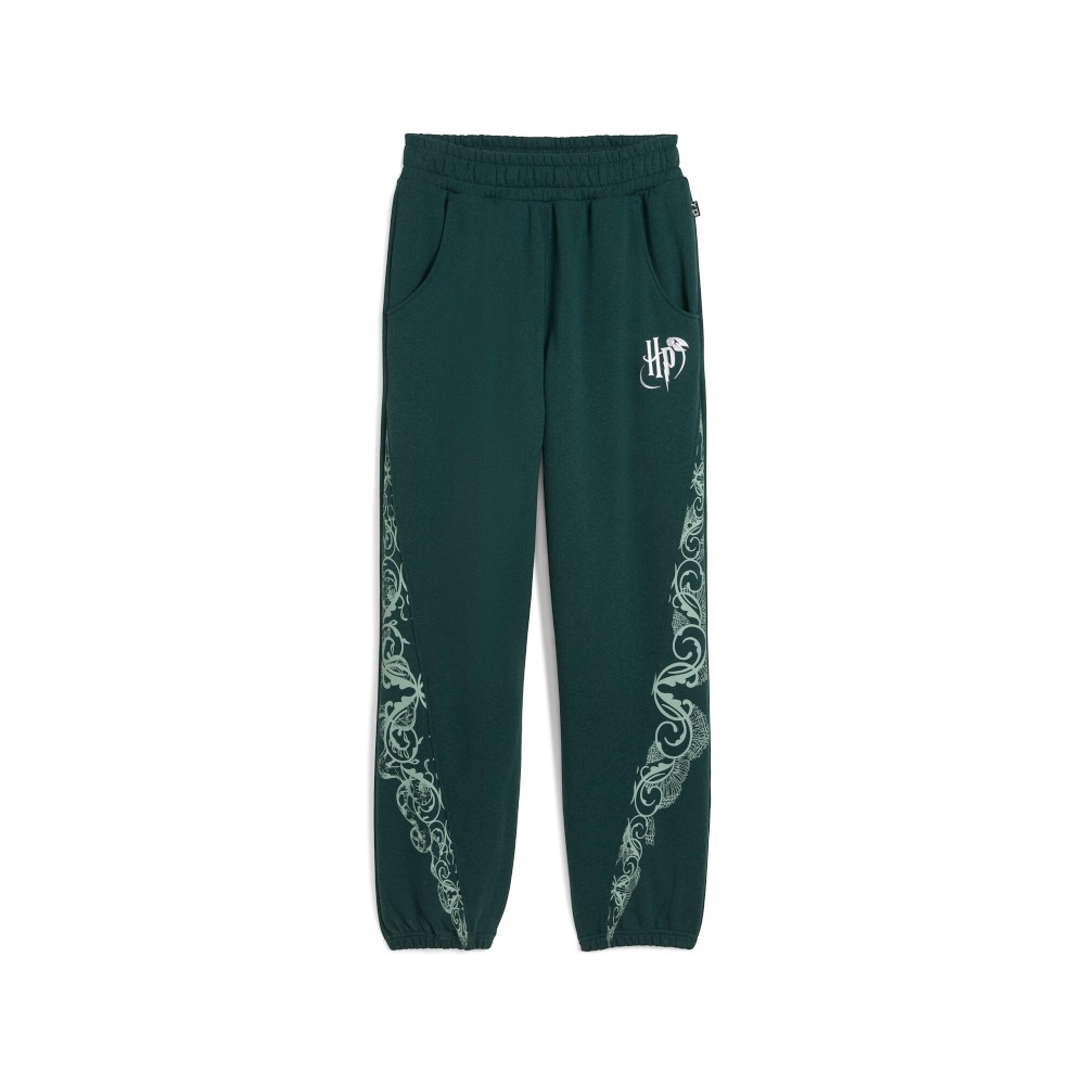 PUMA HOOPS x HARRY POTTER™ Women's Basketball Sweatpants in Green, Size M