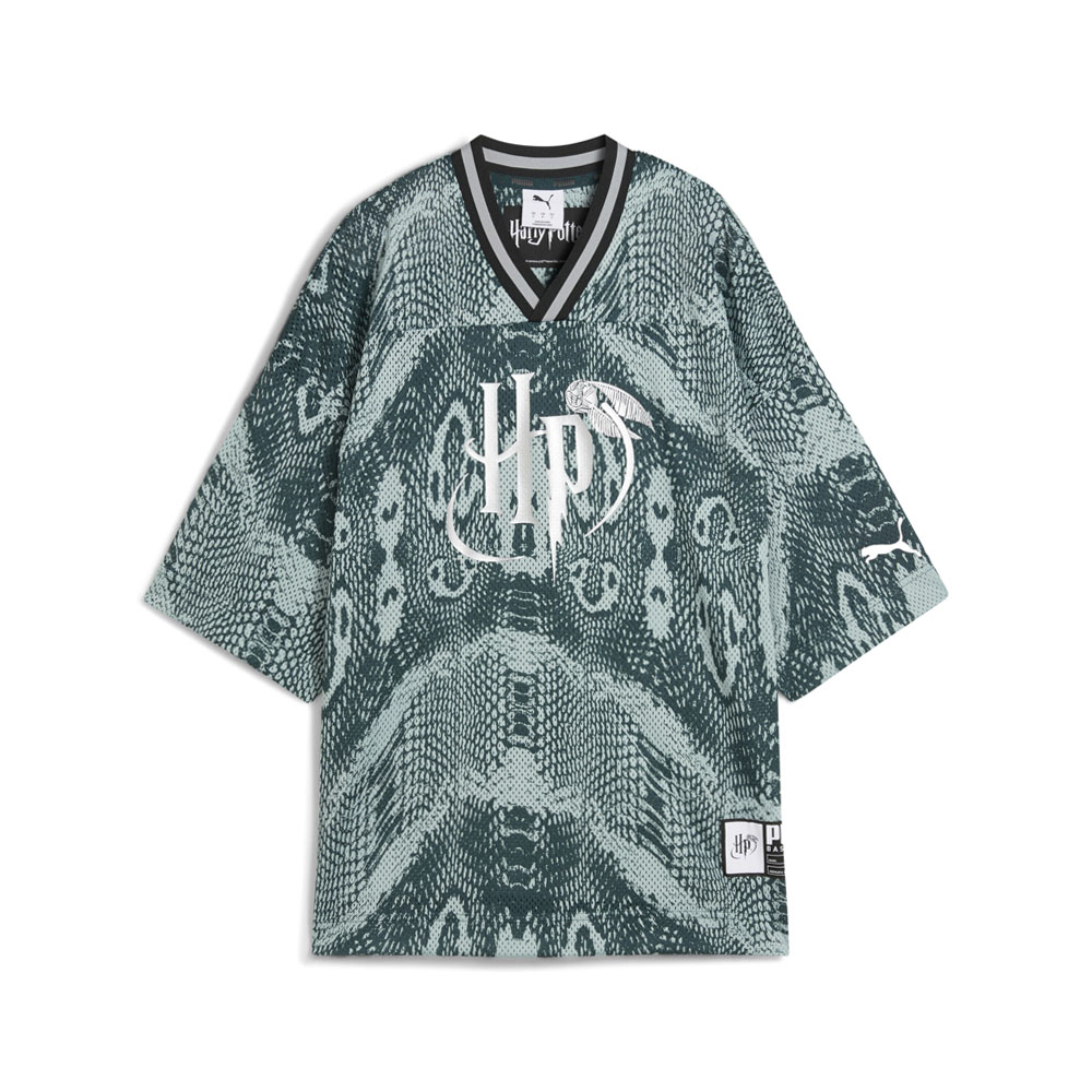 PUMA HOOPS x HARRY POTTER™ Women's Basketball Jersey in Green, Size XS