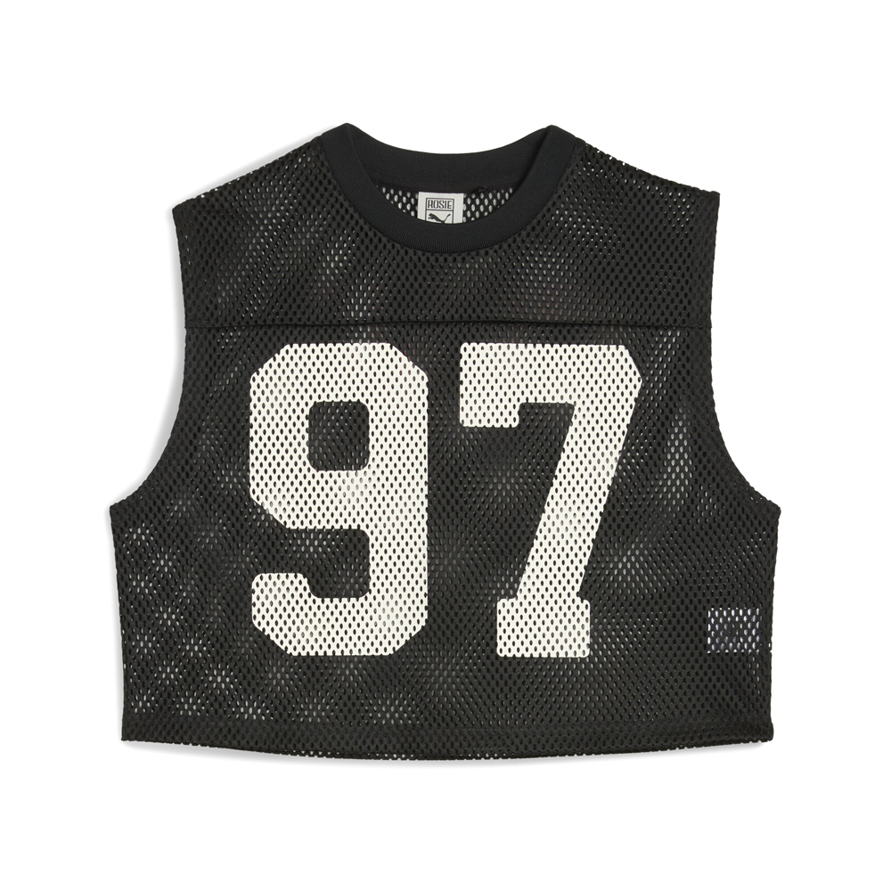 PUMA PUMA X ROSE Relaxed Mesh Crew Neck Tank Top
