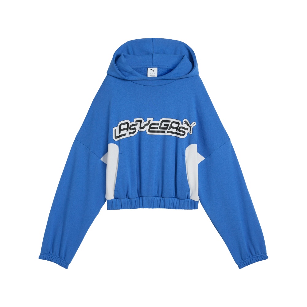 PUMA Future Archive Las Vegas Oversized Graphic Pullover Hoodie