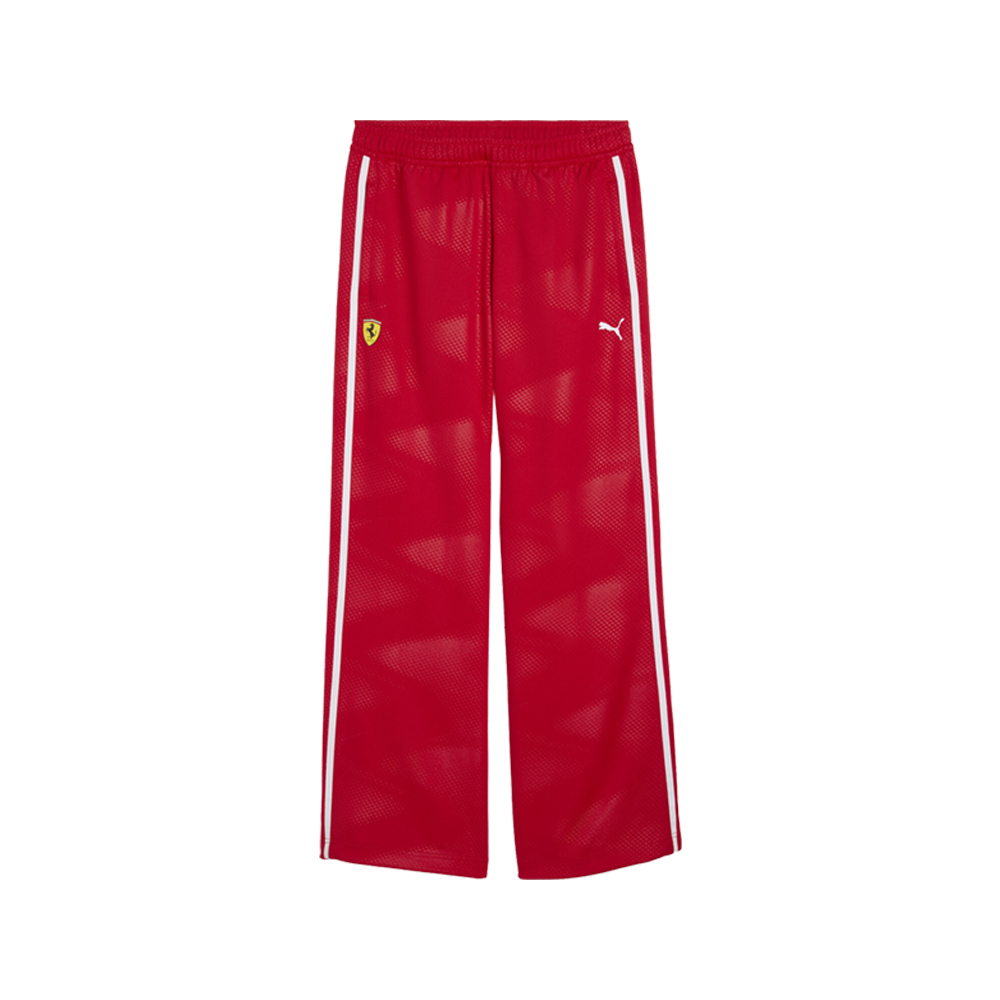 PUMA Scuderia Ferrari Men's T7 Oversized Track Pants in Red, Size M