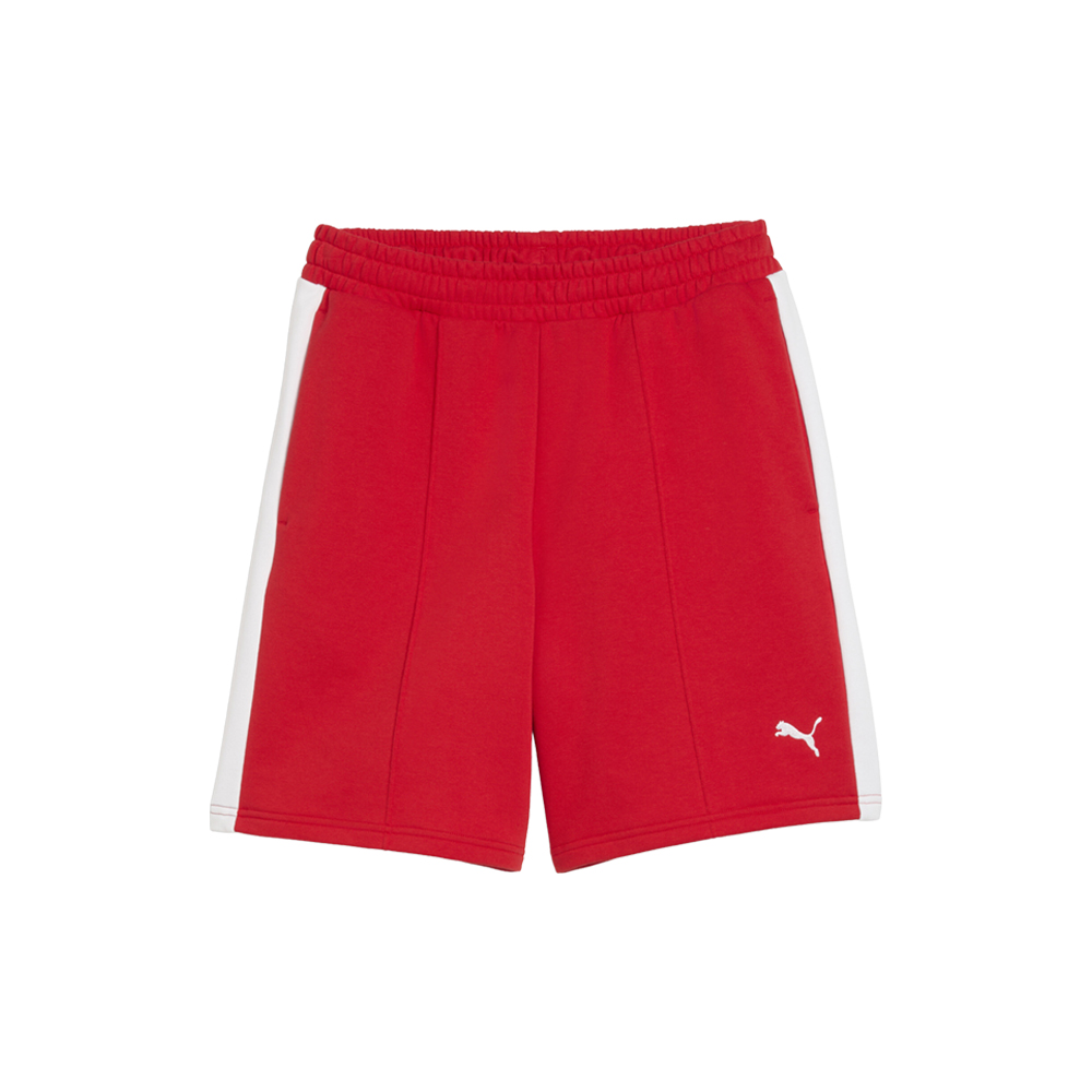 PUMA T7 Relaxed Shorts 7 Men in Red, Size XL