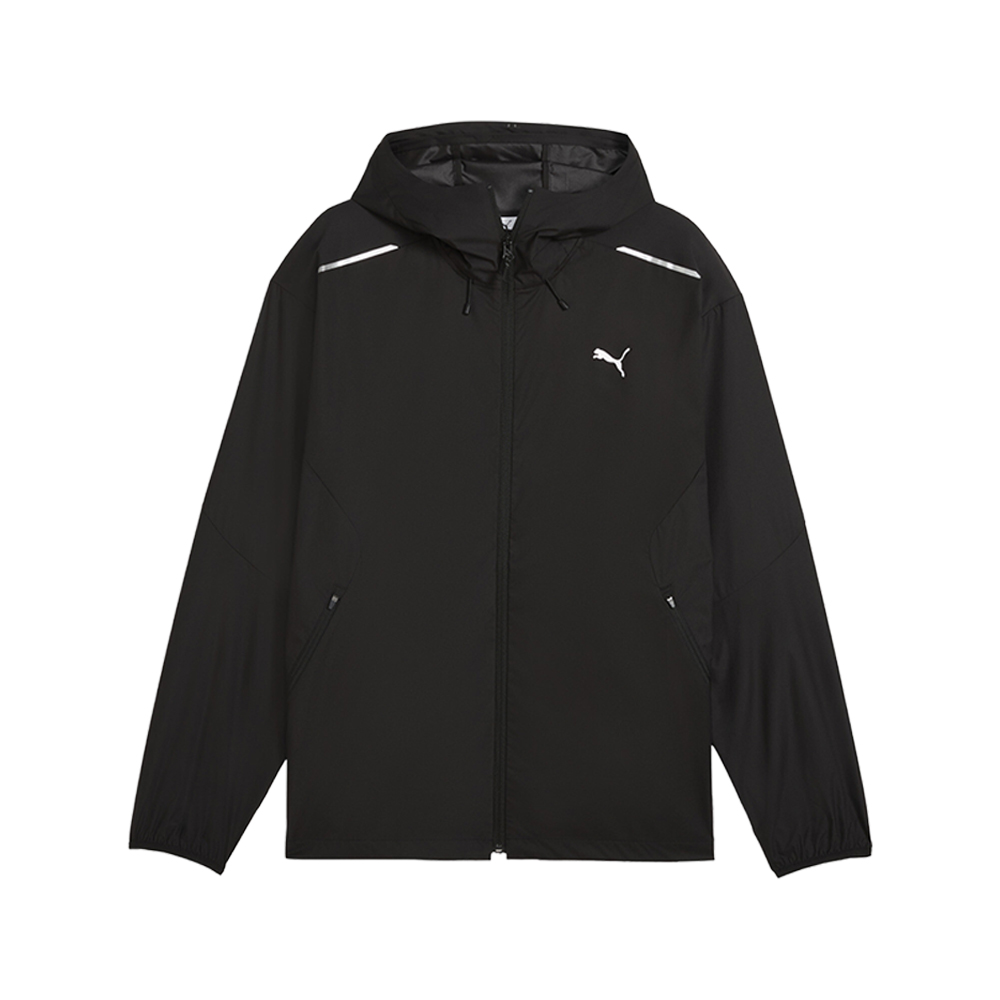 PUMATECH Men's Relaxed Track Jacket in Black, Size M