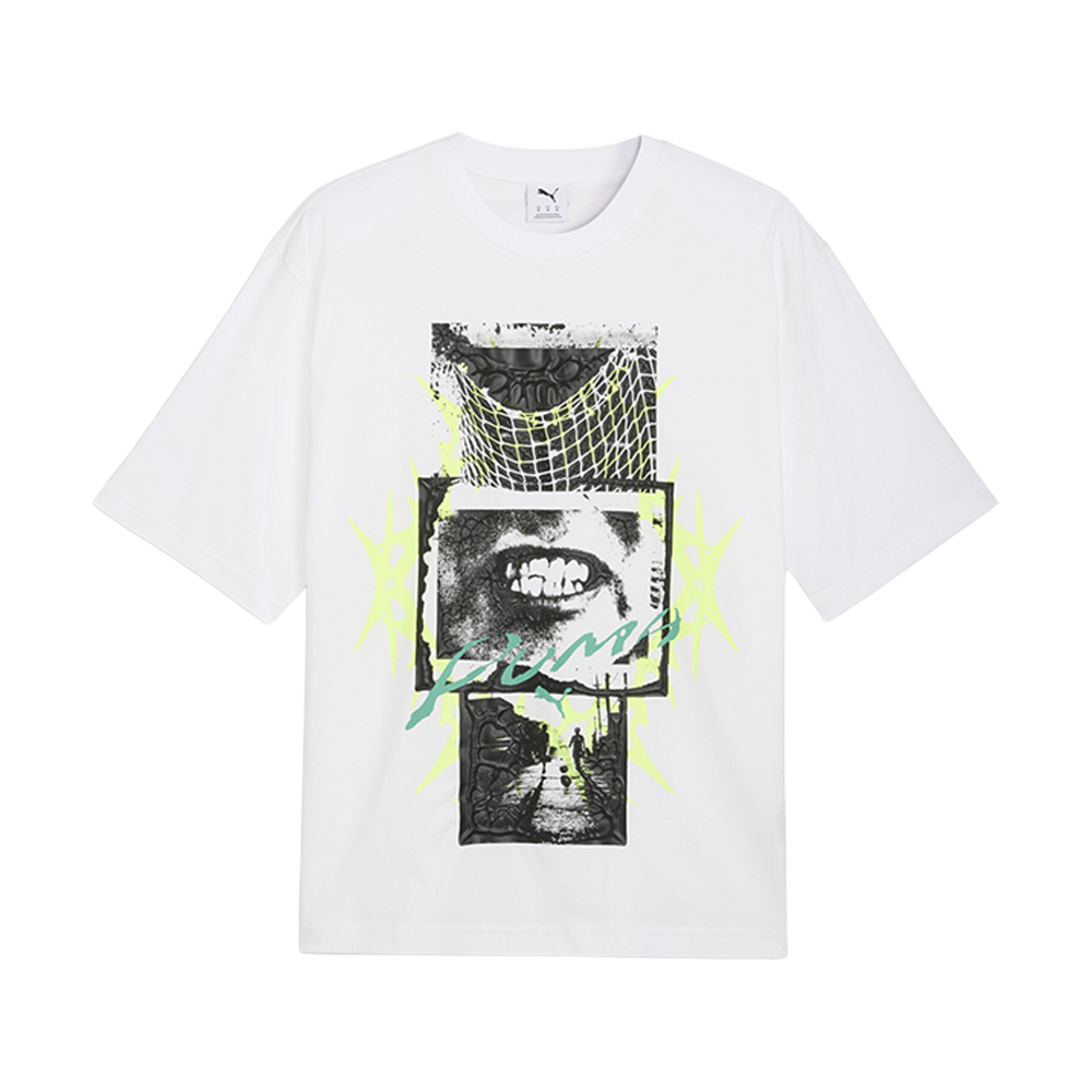 PUMA Pumatech-X Graphic Boxy Crew Neck Short Sleeve T-Shirt
