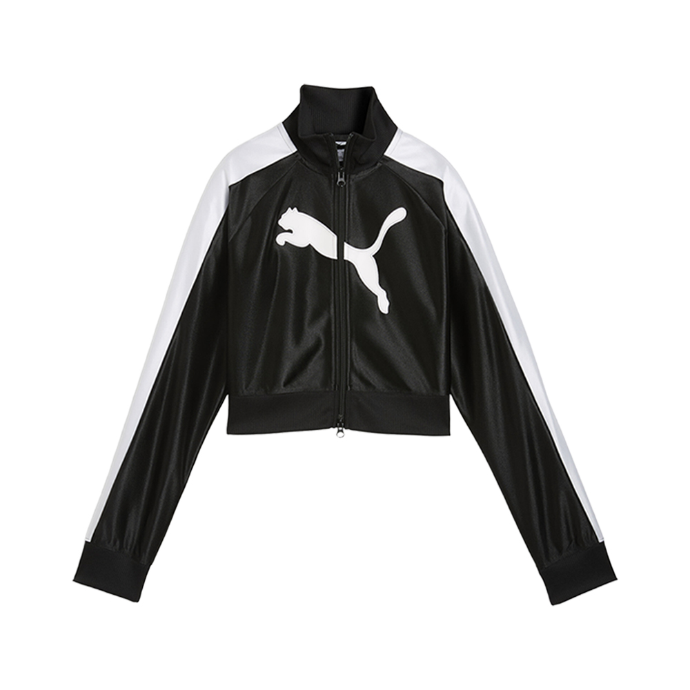 PUMA Future Archive T7 Slim Cropped Full Zip Track Jacket