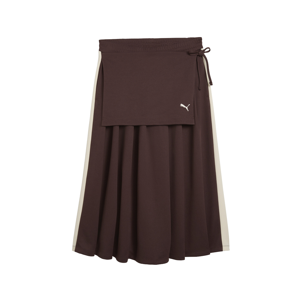PUMA T7 Midi Pleated Skirt