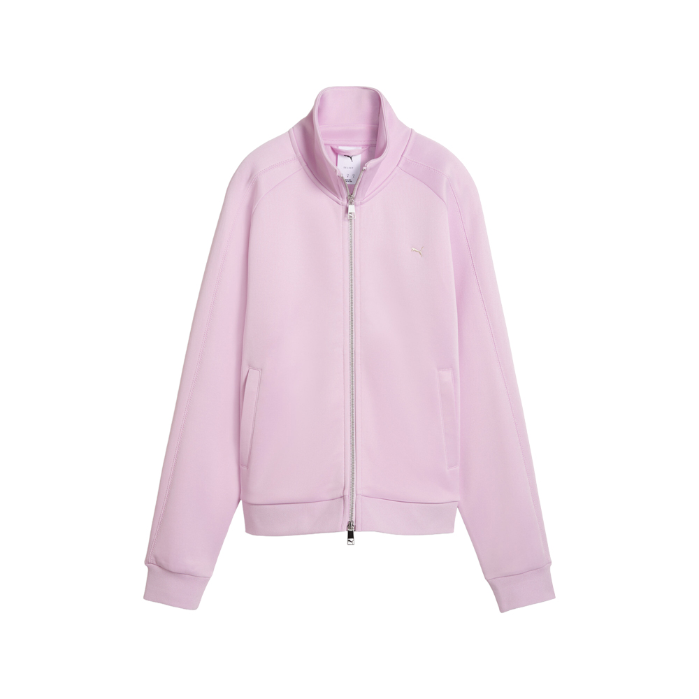 PUMA T7 Women's Track Jacket in Pink, Size M