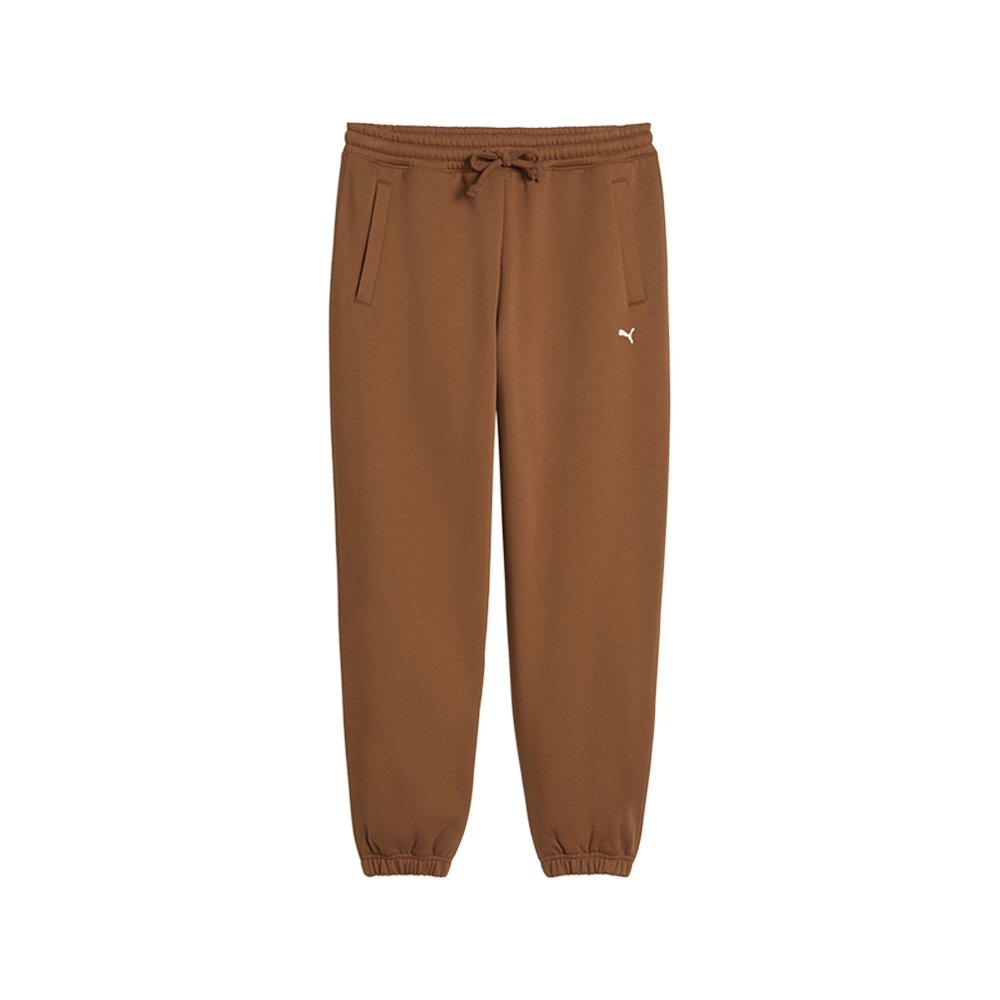 PUMA SELECT Essentials Men's Relaxed Sweatpants in Brown, Size M