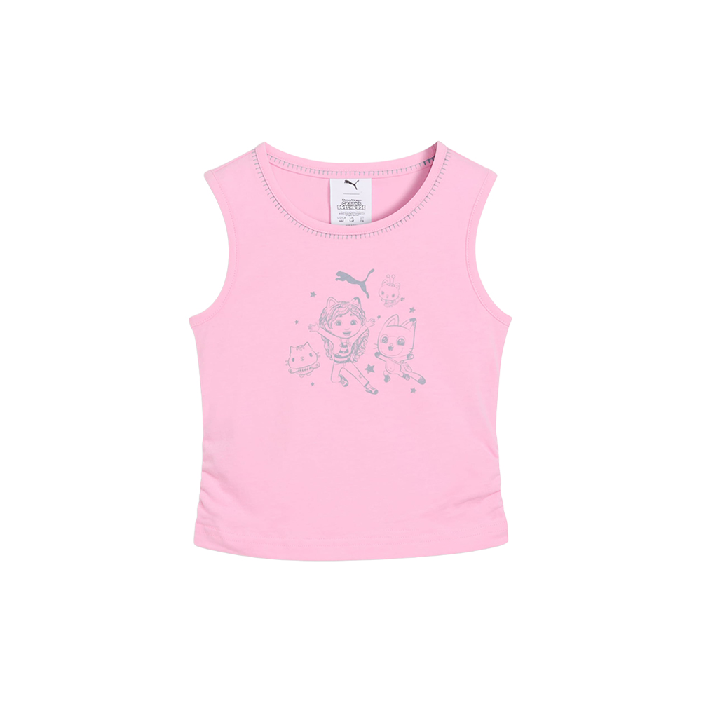 PUMA PUMA X GABBYS DOLLHOUSE Graphic Crew Neck Tank Top (Youth)