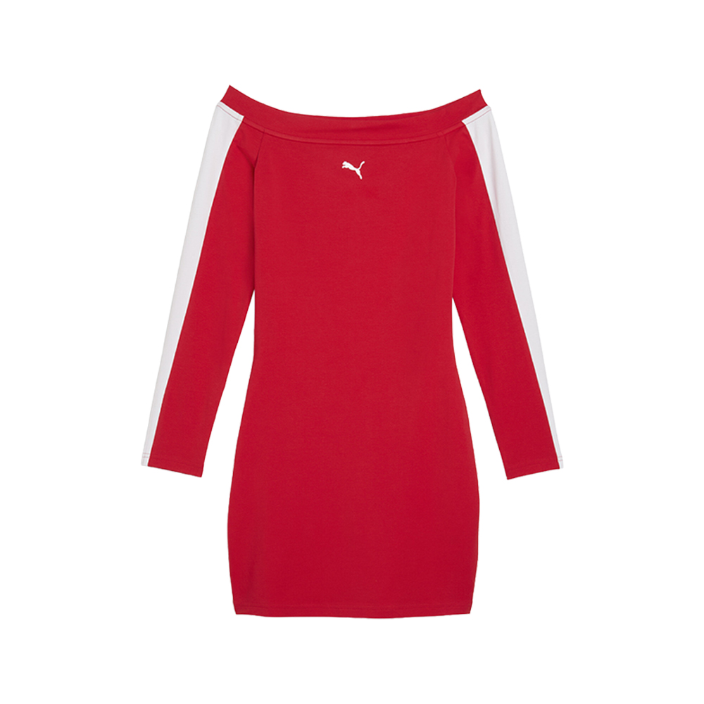 PUMA T7 Long Sleeve Mini Dress