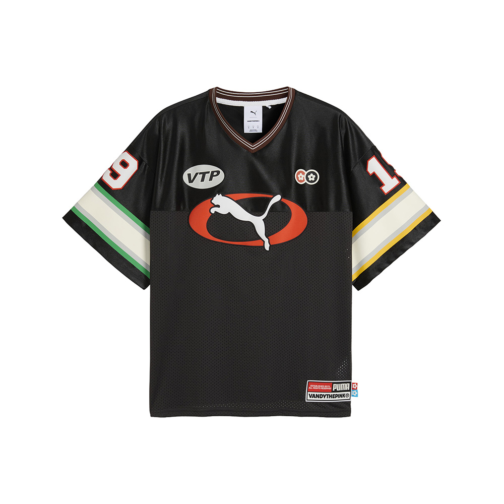 PUMA PUMA X Vandythepink Graphic V-Neck Short Sleeve Replica Jersey
