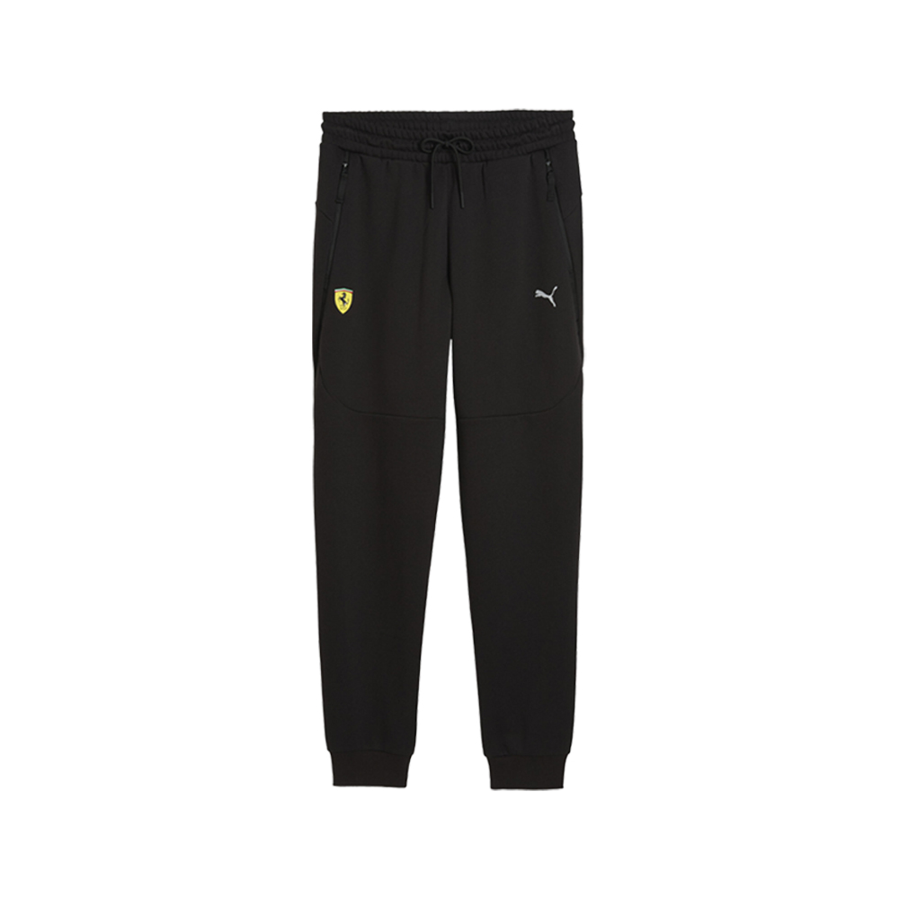 Scuderia Ferrari PUMATECH Men's Relaxed Pants in Black, Size L