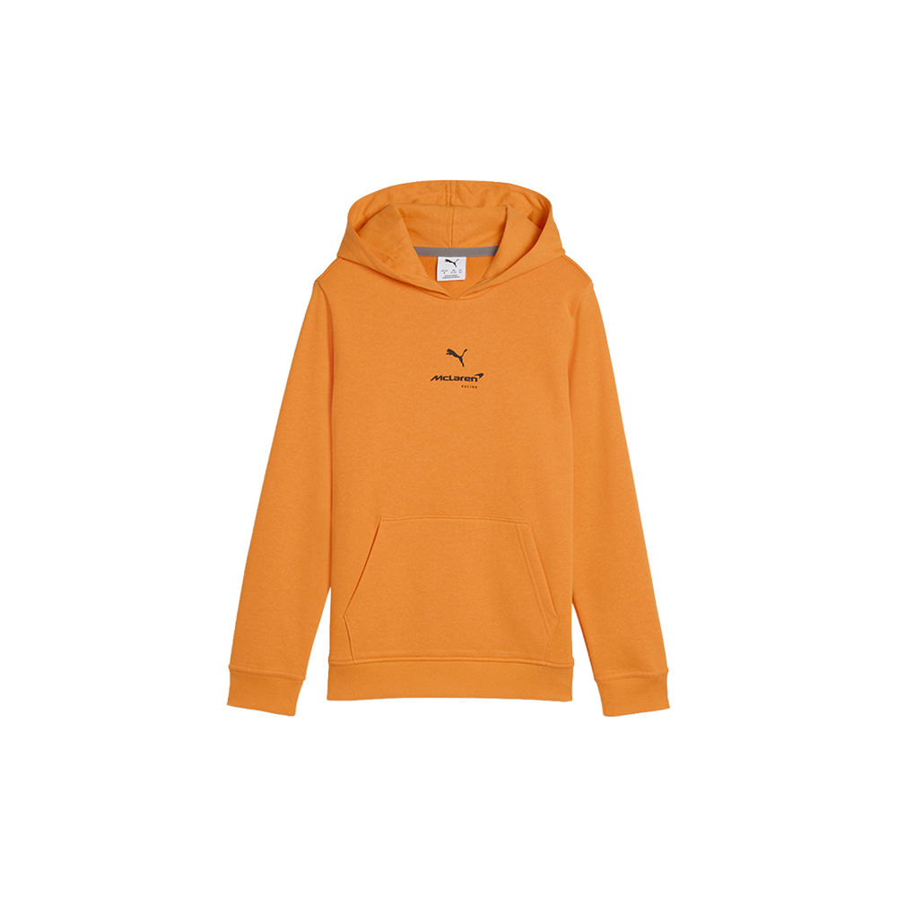 PUMA McLAREN RACING Essentials Big Kids' Hoodie in Orange, Size L