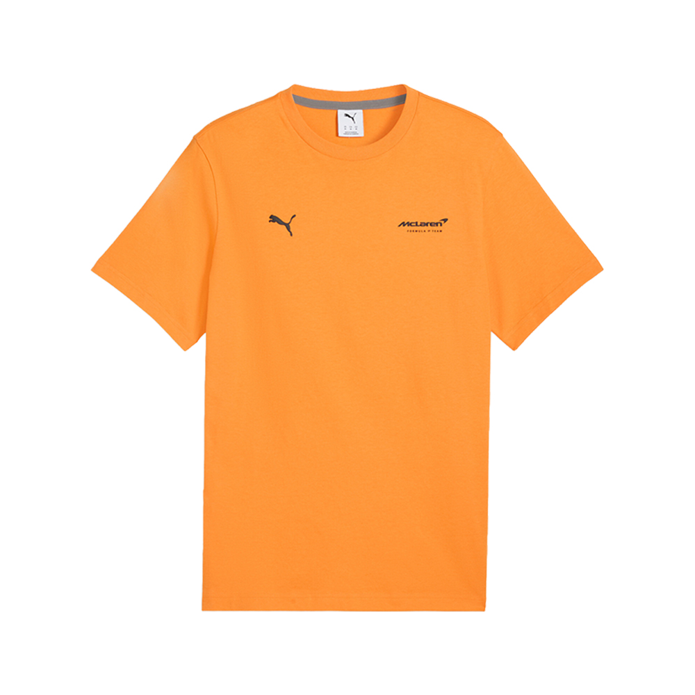 PUMA McLAREN MASTERCARD F1 TEAM Men's Graphic T-Shirt in Orange, Size M